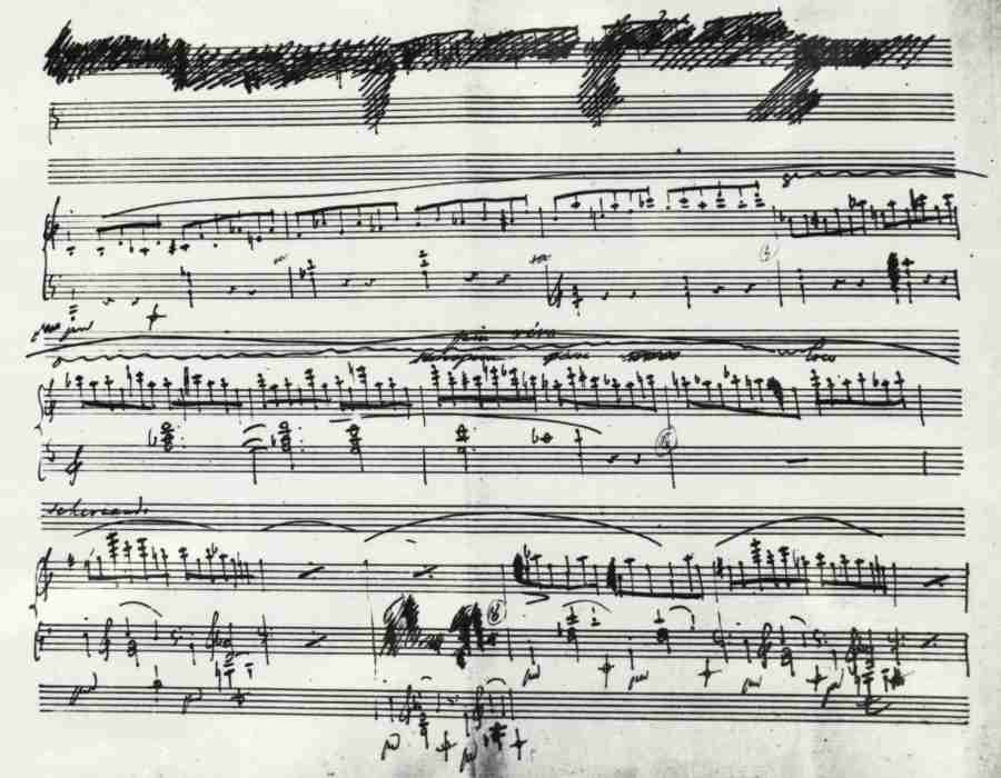 Chopin Ballade N. 1 Op. 23 Autograph Manuscript - Pag.8