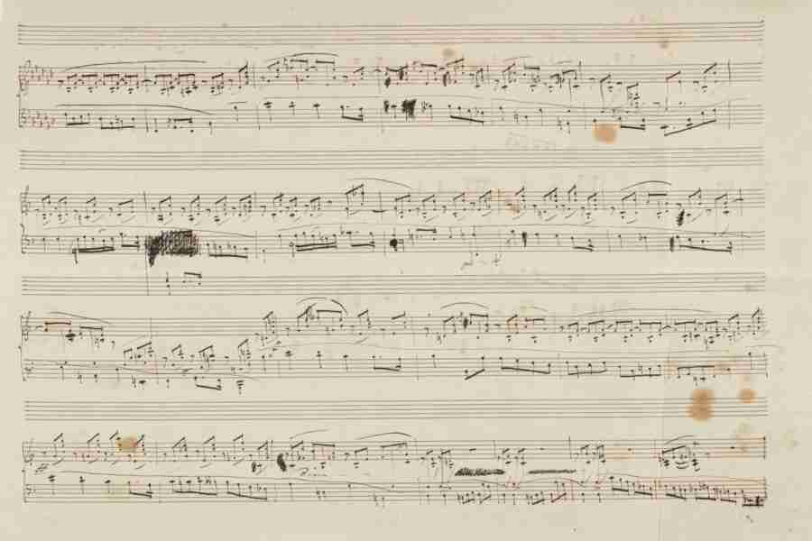 Chopin Impromptu N. 3 Op. 51 Autograph Manuscript Pag. 3